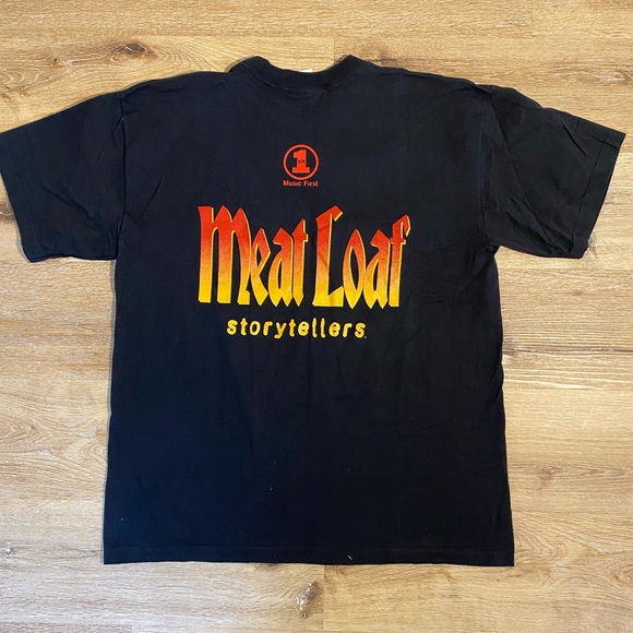 Vintage Meat Loaf VH1 Storytellers Double Sided XL Winterland Black T-Sh… - Picture 2 of 10